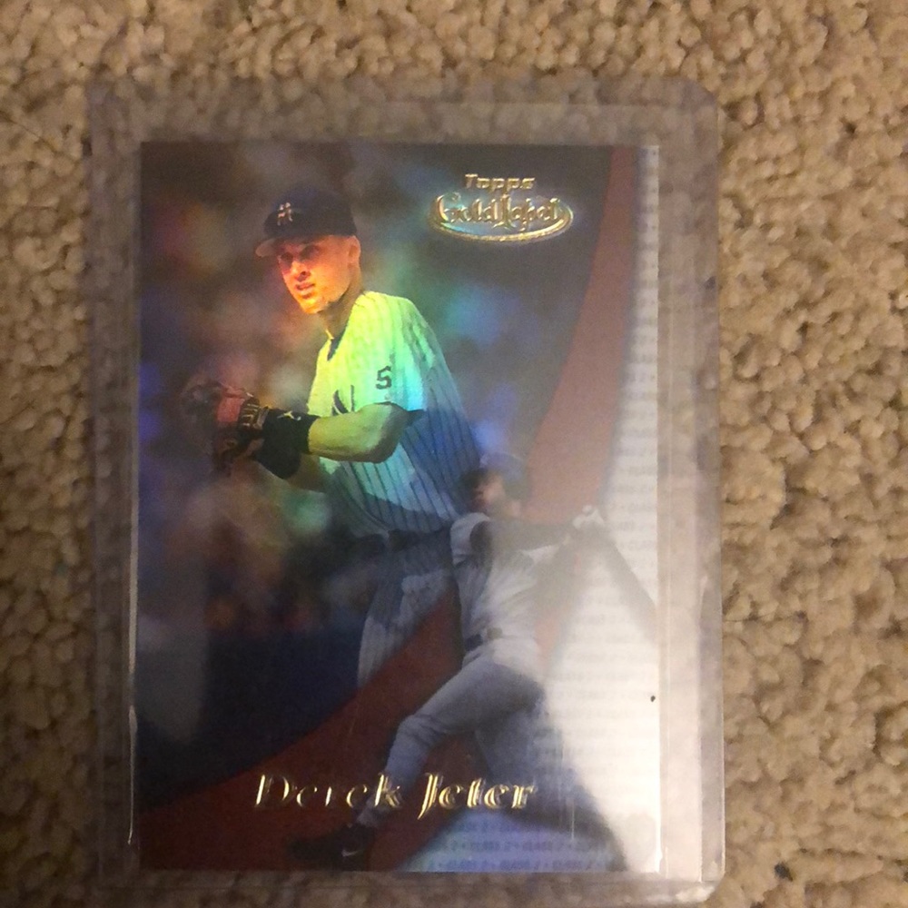 Derek Jeter Tops Gold Label RARE MINT